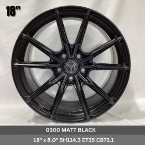 MY 0300 Matt Black